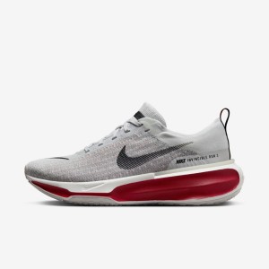 Giày Nike ZoomX Invincible Run FK 3 Nam - Trắng Xám Đỏ 