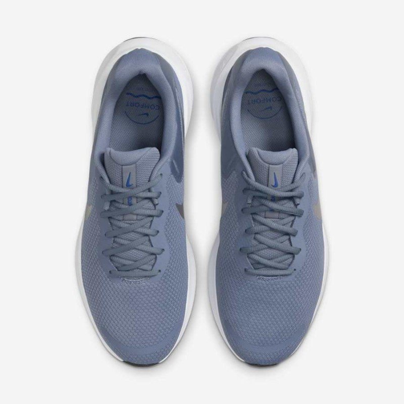 Giày Nike Revolution 7 Nam - Trắng Xanh