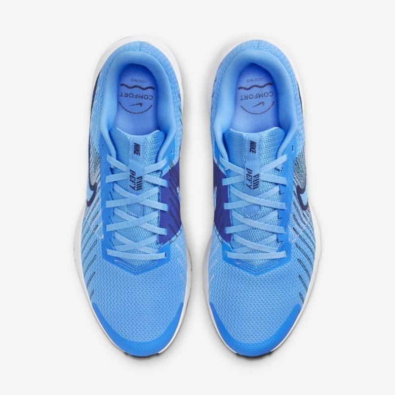 Giày Nike Run Defy Nam - Xanh Trắng