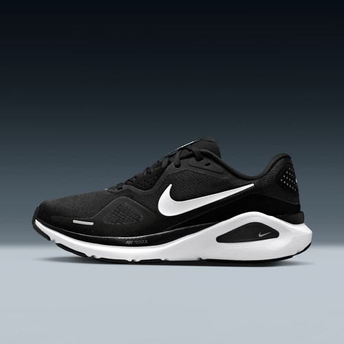 Giày Nike Air Zoom Structure 25 Nữ - Đen Trắng